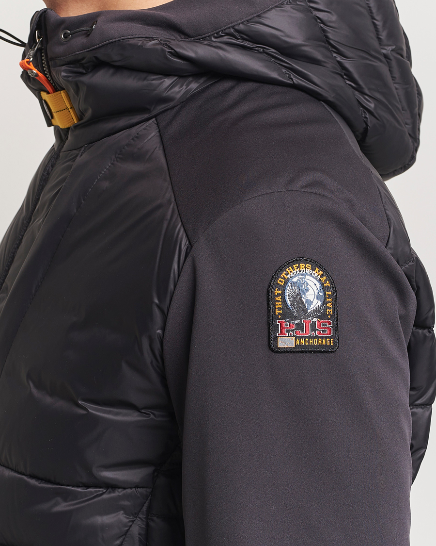 Mies | Takit | Parajumpers | Kinari Hybrid Hooded Jacket Black