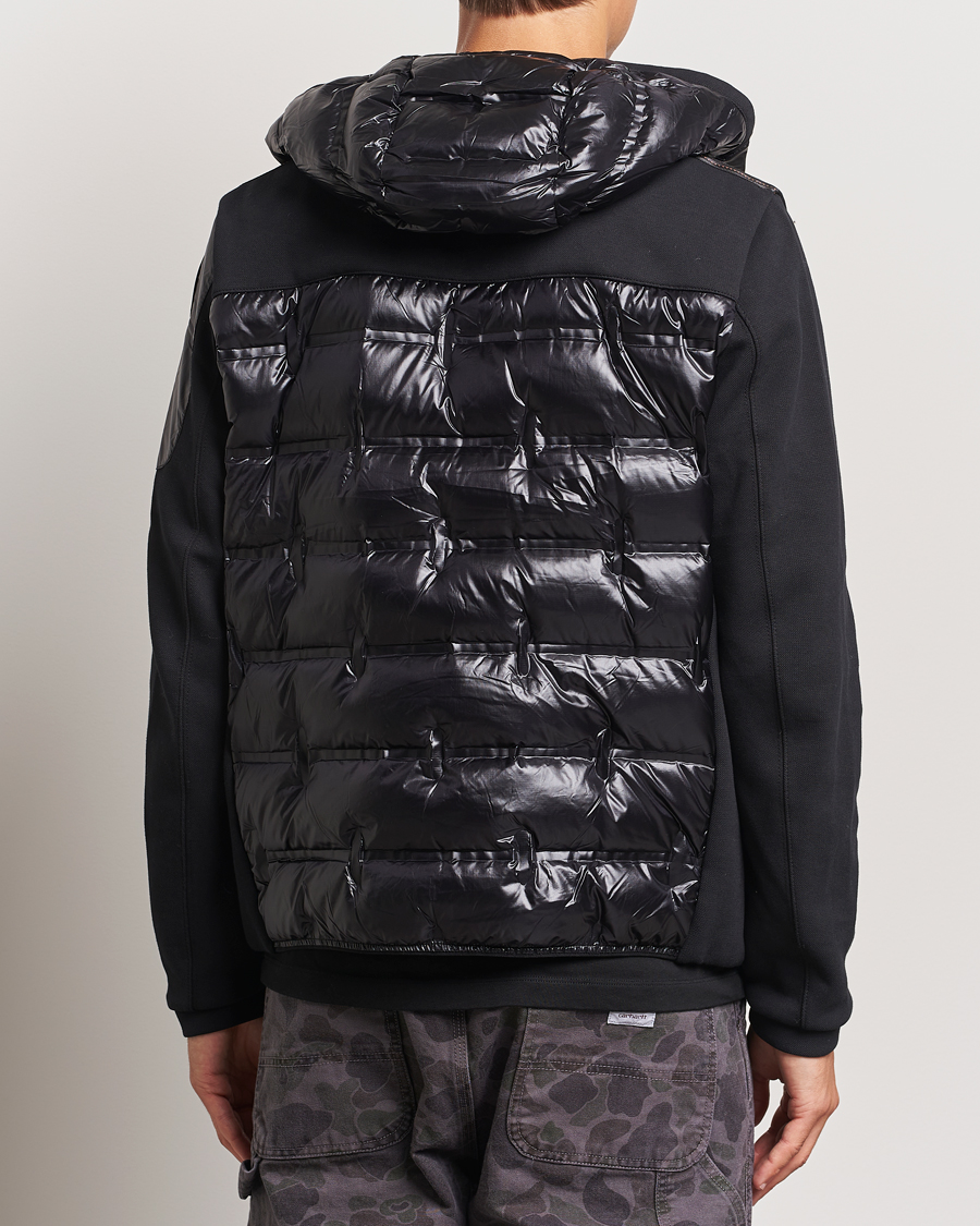 Mies | Takit | Parajumpers | Gyles Piquet Puffer Hybrid Jacket Black