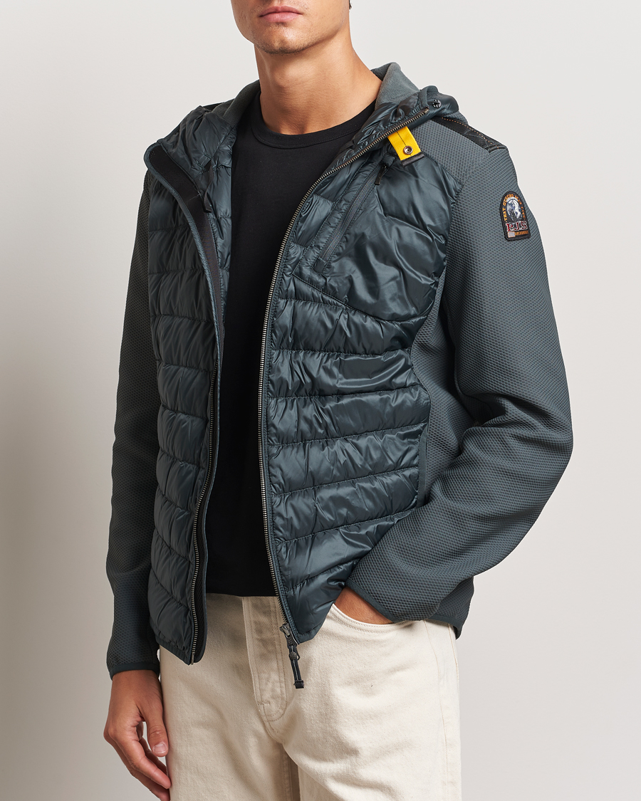 Mies | Takit | Parajumpers | Nolan Hybrid Hooded Jacket Green Gables