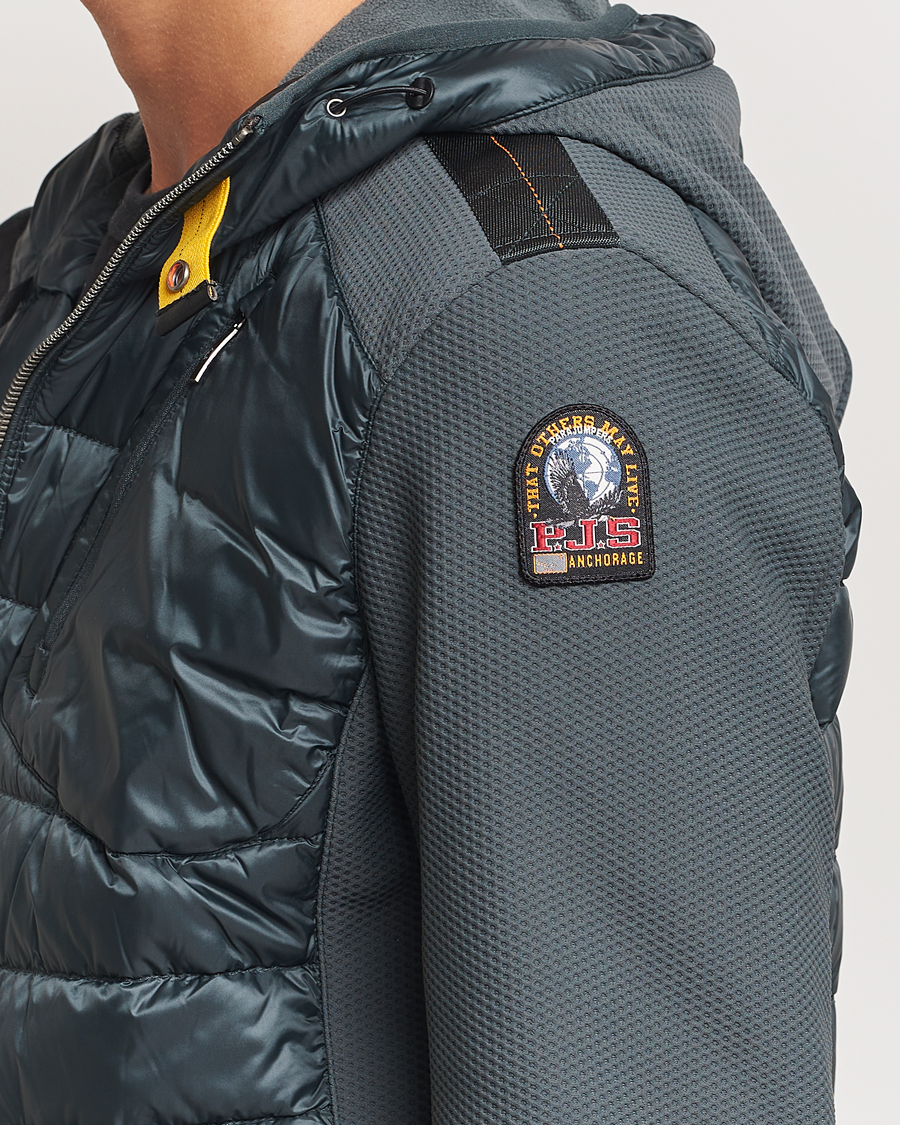 Mies | Takit | Parajumpers | Nolan Hybrid Hooded Jacket Green Gables