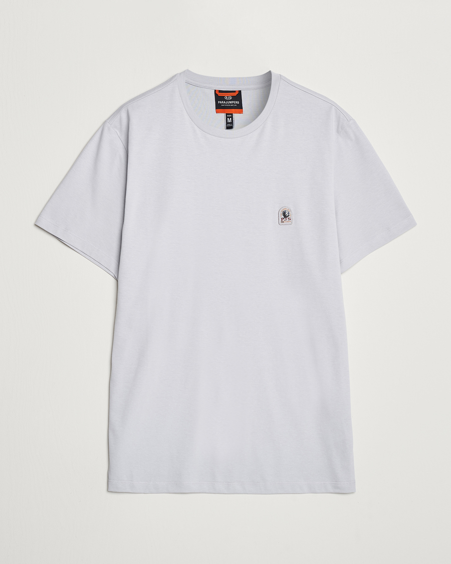 Mies | T-paidat | Parajumpers | Basic Patch T-Shirt Lunar Rock
