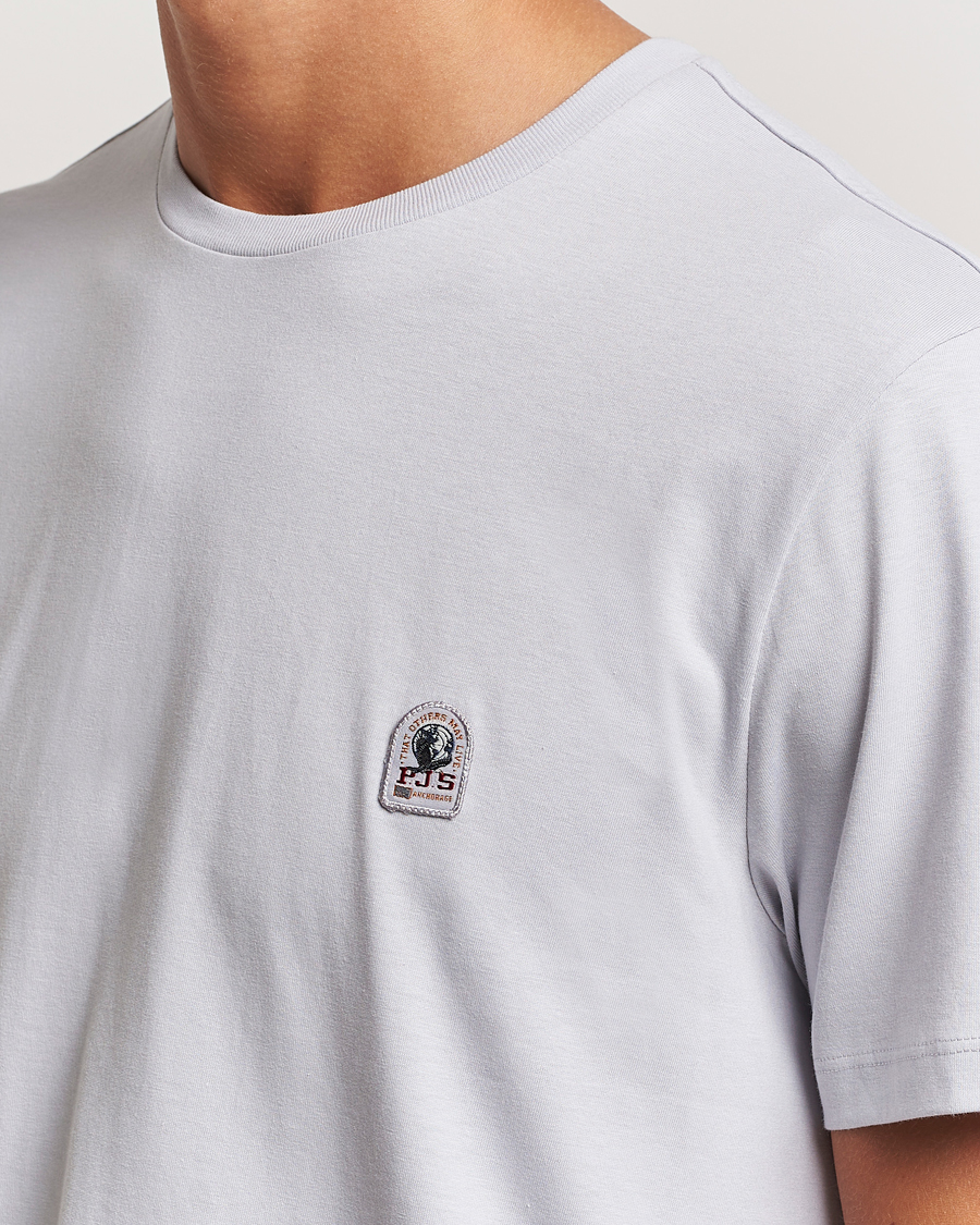 Mies | T-paidat | Parajumpers | Basic Patch T-Shirt Lunar Rock