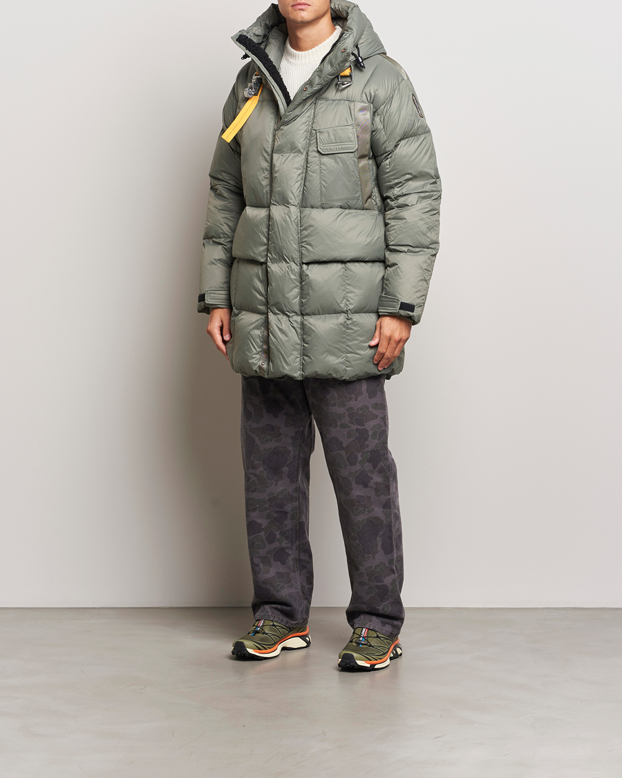 Mies | Takit | Parajumpers | Bold Ripstop Polar Puffer Parka Thyme Green