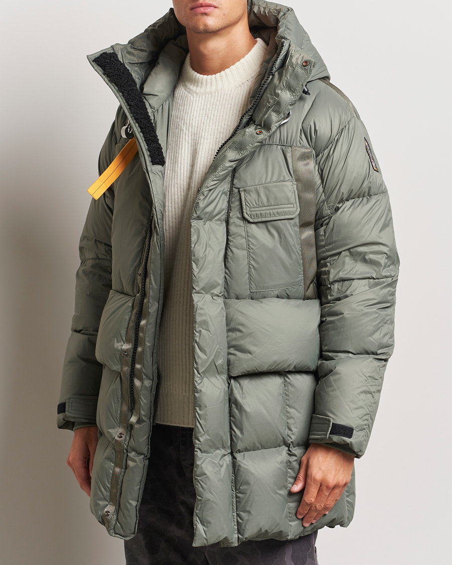 Mies | Takit | Parajumpers | Bold Ripstop Polar Puffer Parka Thyme Green