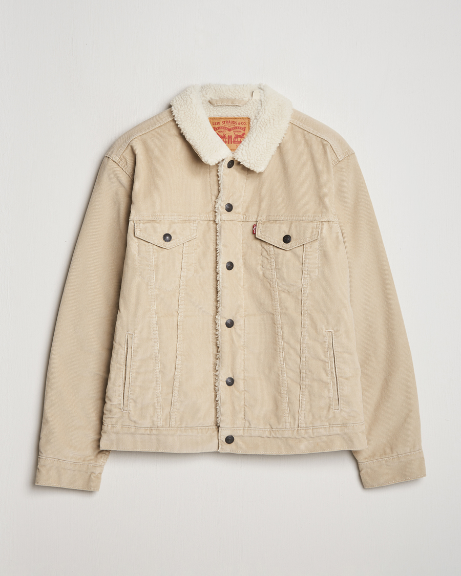 Mies | Takit | Levi's | Type III Sherpa Trucker Fields Of Rye Cord