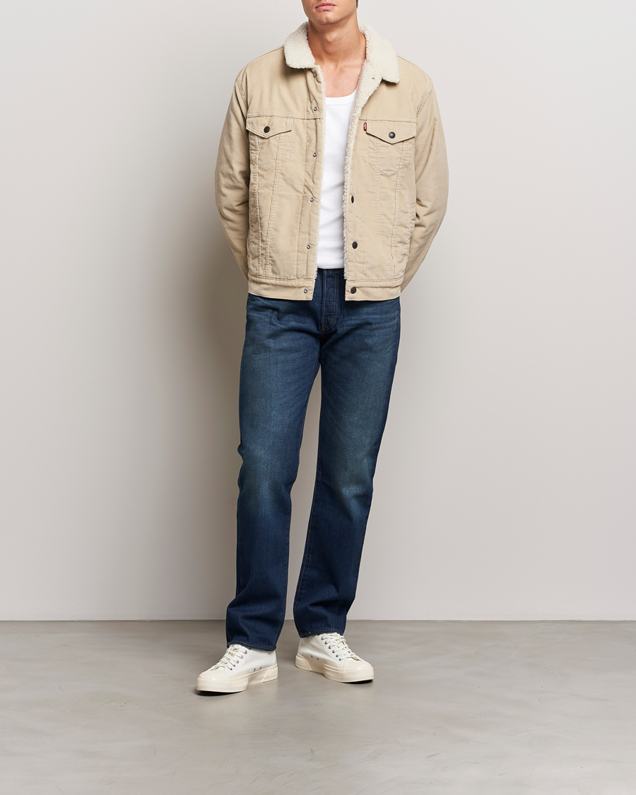 Mies | Takit | Levi's | Type III Sherpa Trucker Fields Of Rye Cord