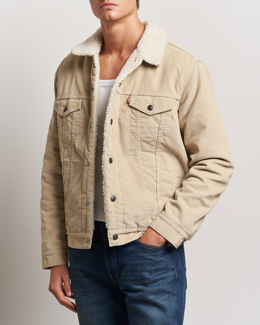 Mies | Takit | Levi's | Type III Sherpa Trucker Fields Of Rye Cord