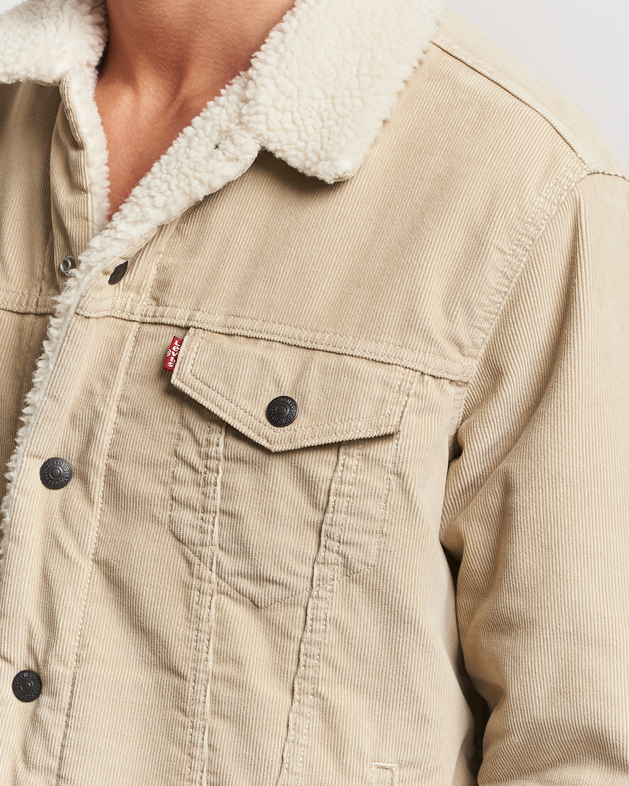 Mies | Takit | Levi's | Type III Sherpa Trucker Fields Of Rye Cord