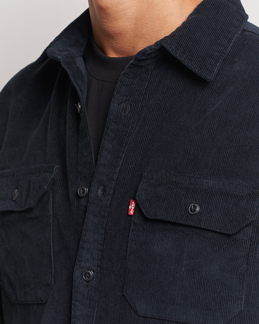Mies | Kauluspaidat | Levi's | Jackson Corduroy Worker Shirt Jet Black