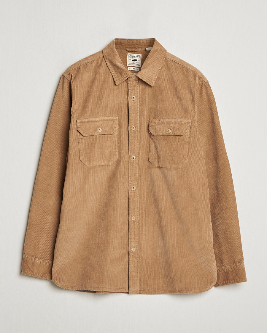 Mies | Kauluspaidat | Levi's | Jackson Corduroy Worker Shirt Ermine Brown