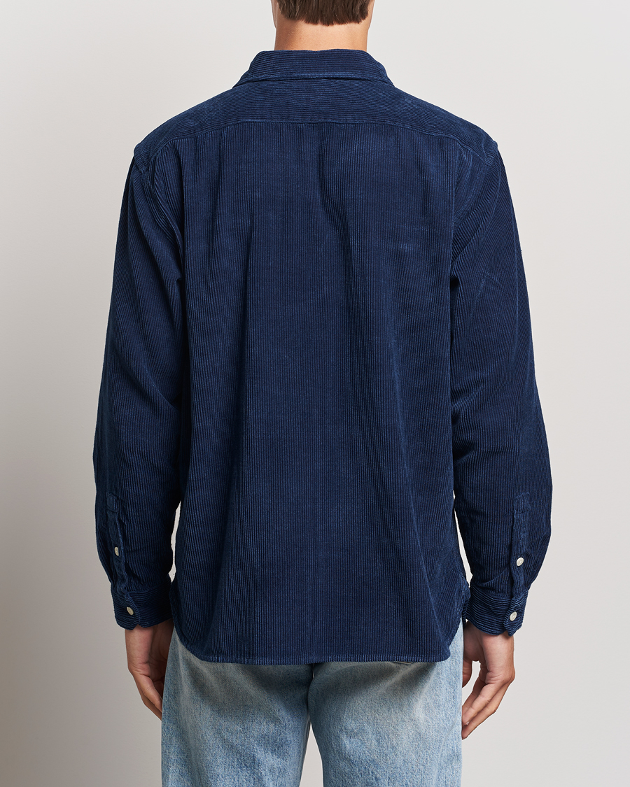 Mies | Kauluspaidat | Levi's | Jackson Corduroy Worker Shirt Enzo Vintage Indigo