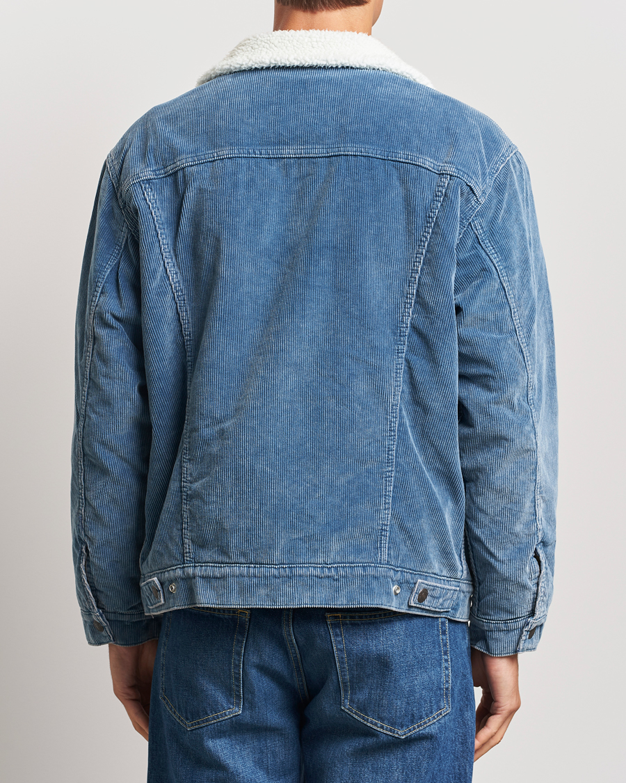 Mies | Takit | Levi's | Relaxed Fit Sherpa Trucker Blue Spring