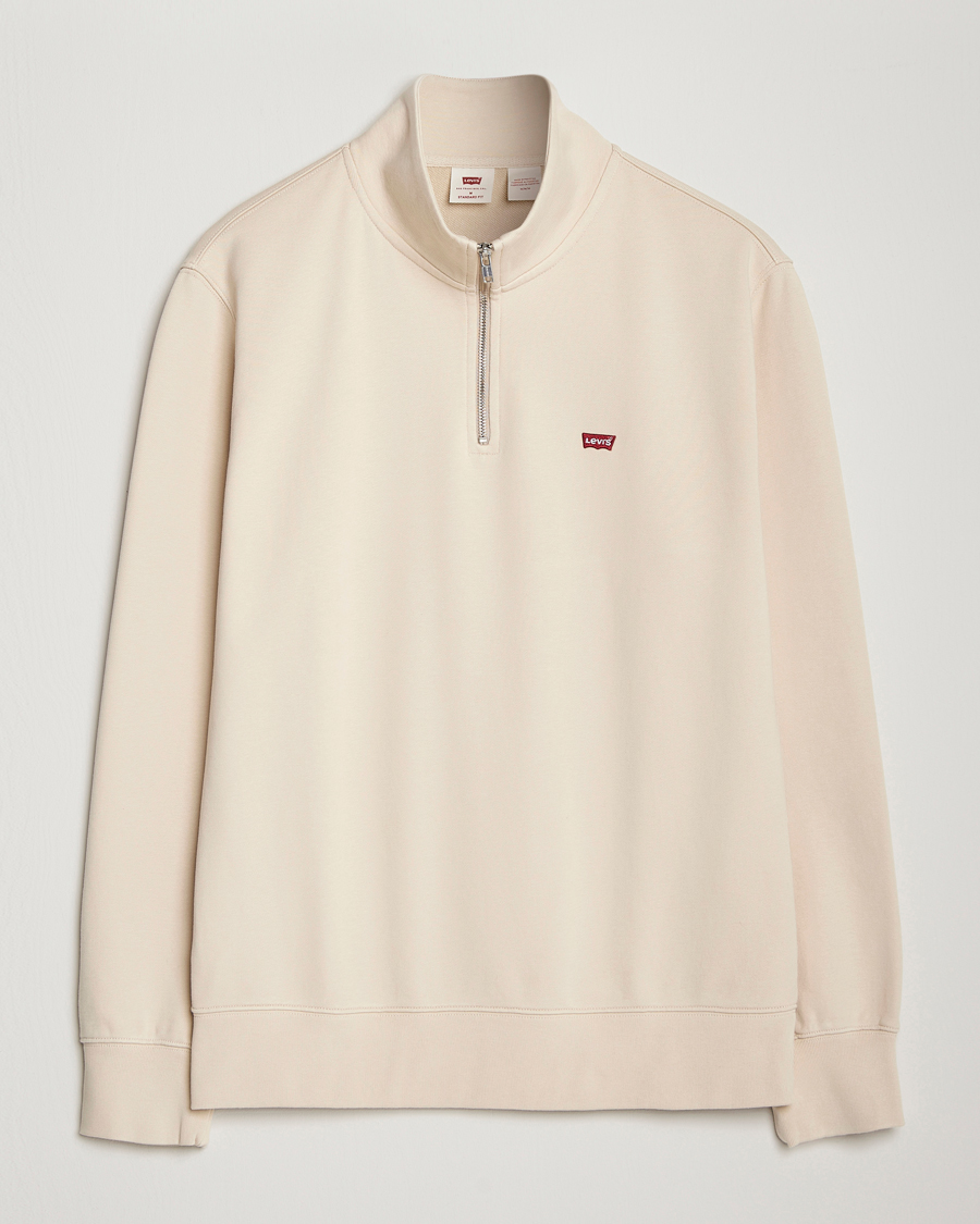 Mies | Puserot | Levi's | Original Half Zip Sweater Fog