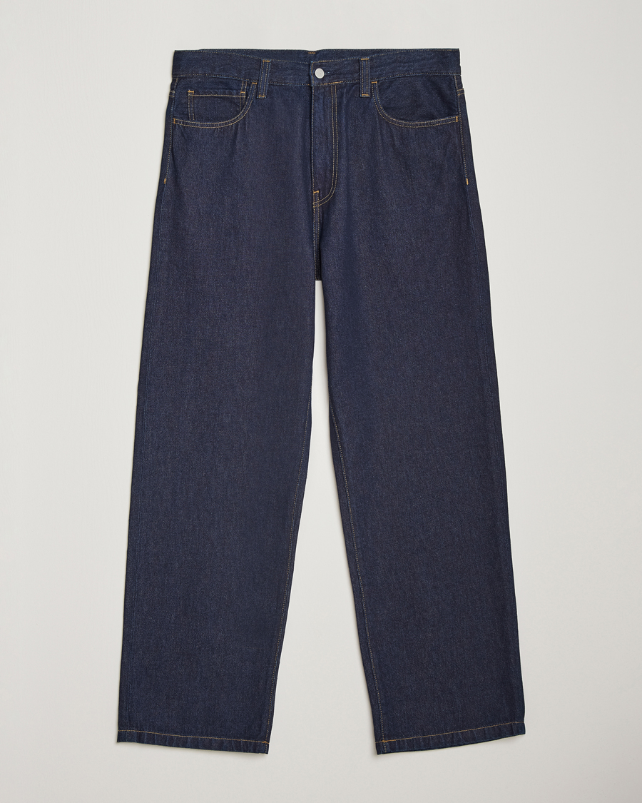 Mies | Kauluspaidat | Carhartt WIP | Landon Pant Robertson Denim Blue Rinsed