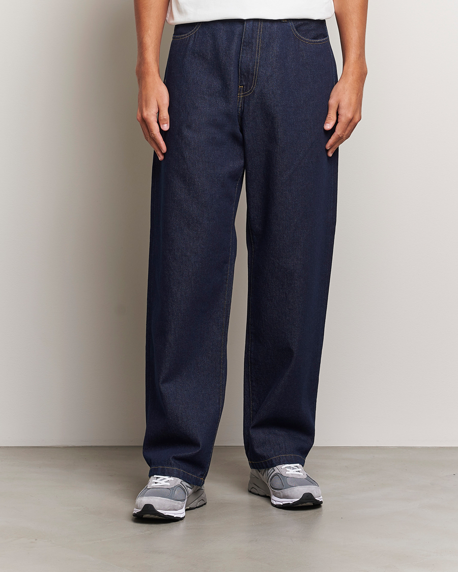 Mies | Kauluspaidat | Carhartt WIP | Landon Pant Robertson Denim Blue Rinsed