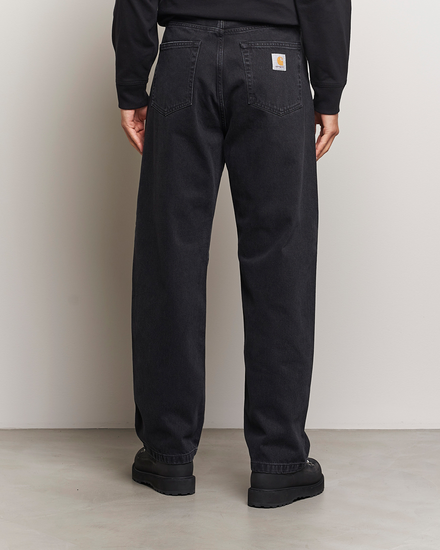 Mies | Kauluspaidat | Carhartt WIP | Landon Pant Robertson Denim Black Stone Washed