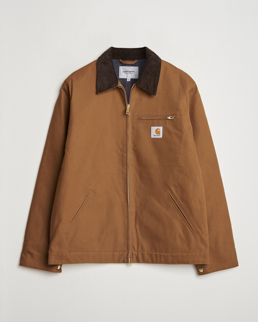 Mies | Takit | Carhartt WIP | Detroit Jacket Dearborn Canvas Hamilton Brown