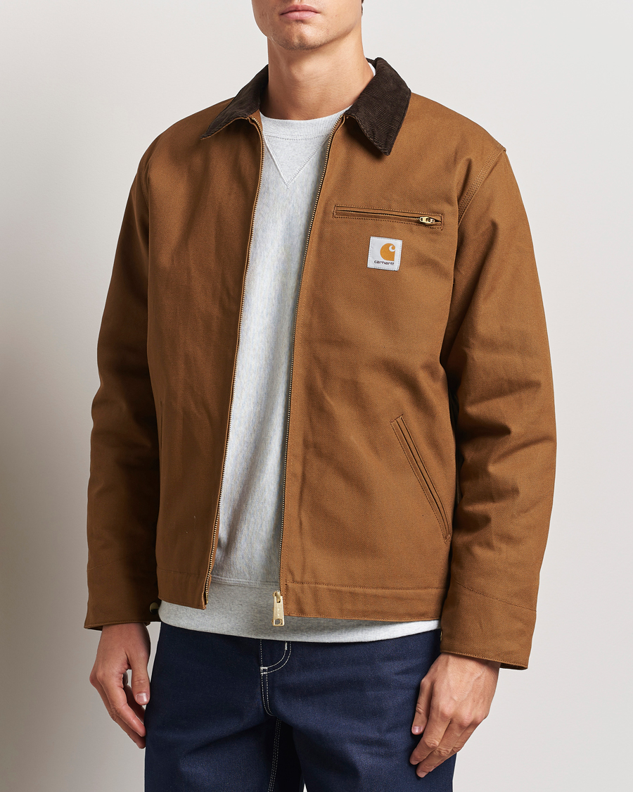 Mies | Takit | Carhartt WIP | Detroit Jacket Dearborn Canvas Hamilton Brown