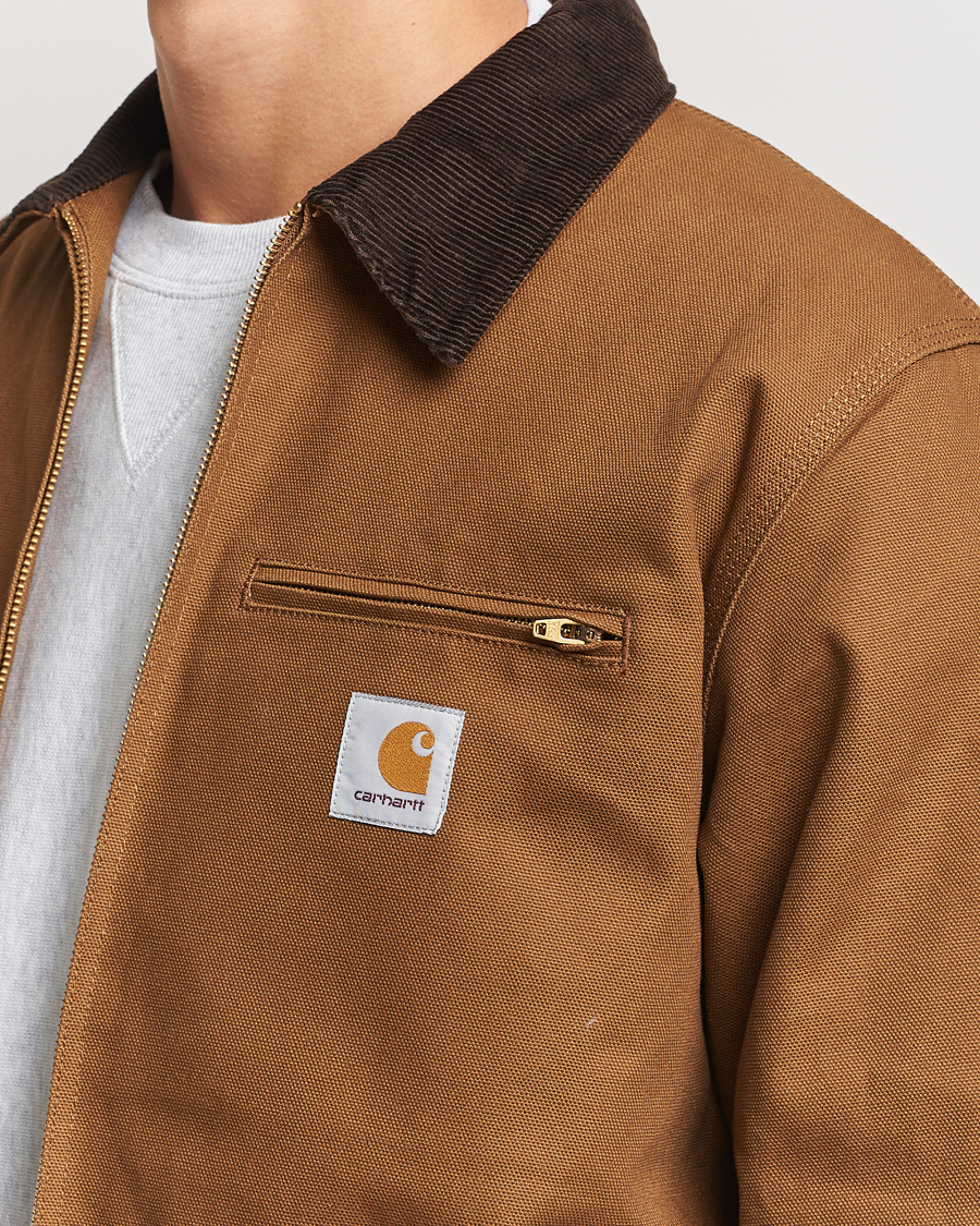 Mies | Takit | Carhartt WIP | Detroit Jacket Dearborn Canvas Hamilton Brown
