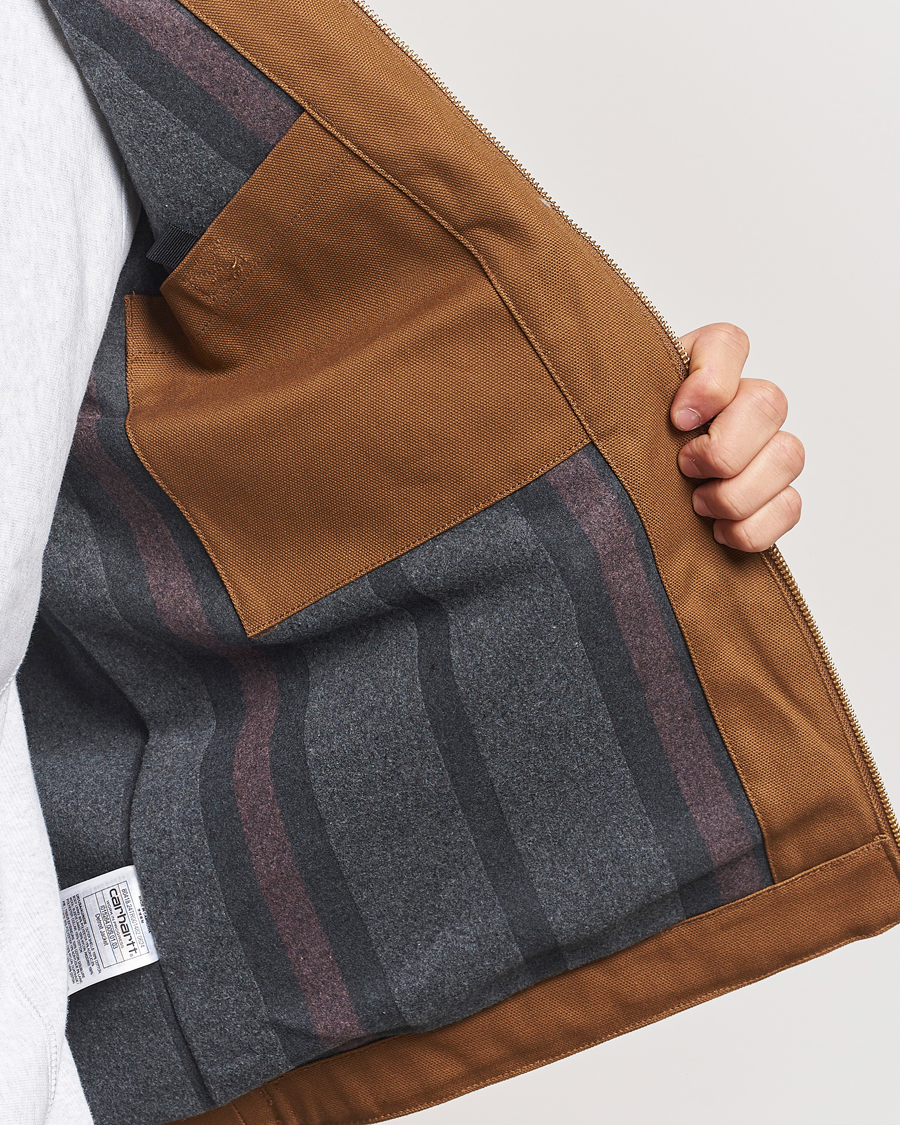 Mies | Takit | Carhartt WIP | Detroit Jacket Dearborn Canvas Hamilton Brown