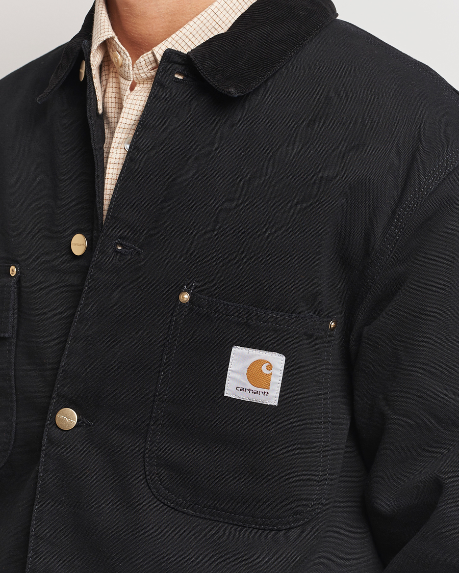 Mies | Takit | Carhartt WIP | OG Chore Coat Dearborn Canvas Black