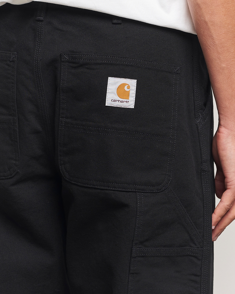 Mies | Housut | Carhartt WIP | Single Knee Pants Dearborn Canvas Black