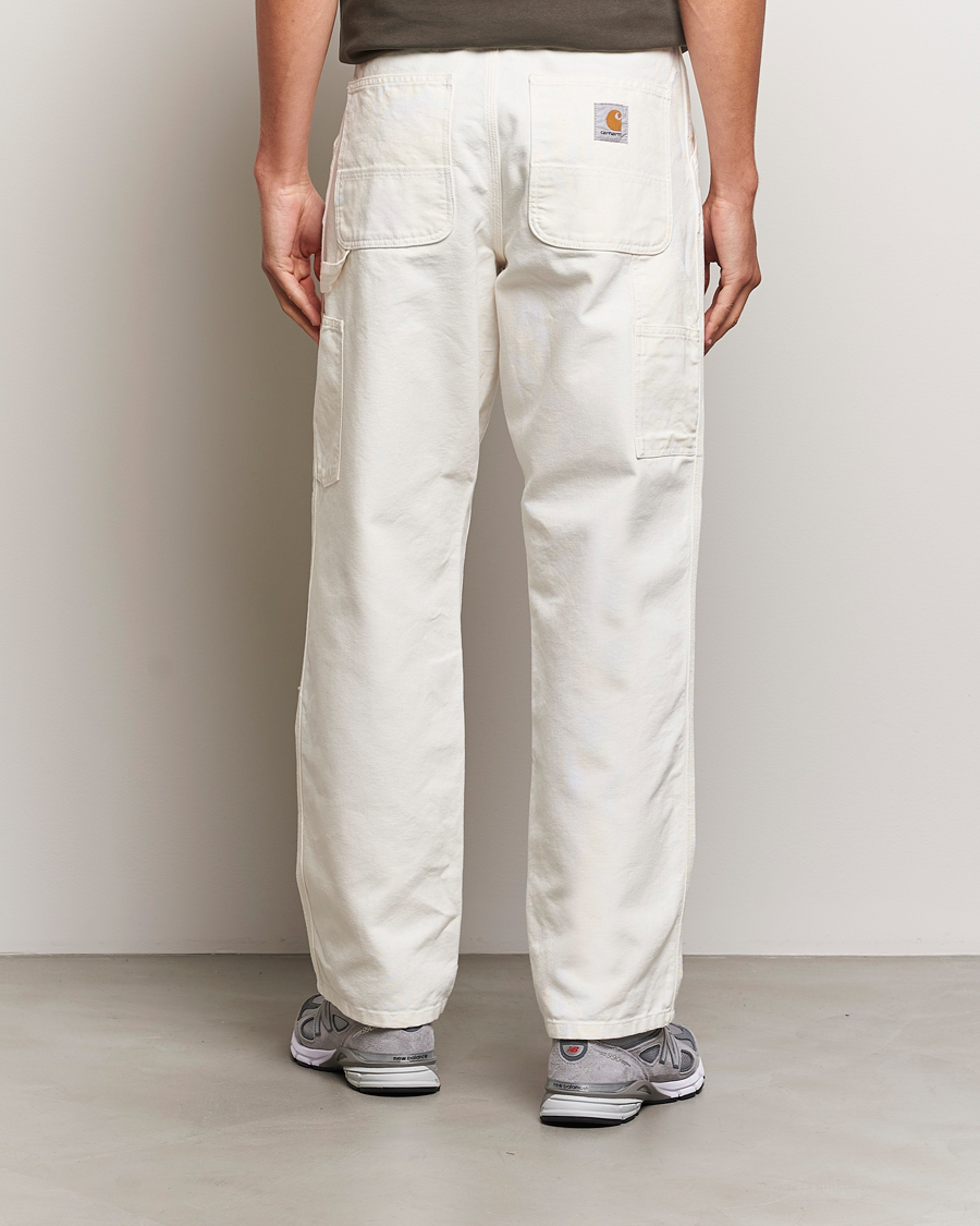Mies | Housut | Carhartt WIP | Single Knee Pants Dearborn Canvas Wax