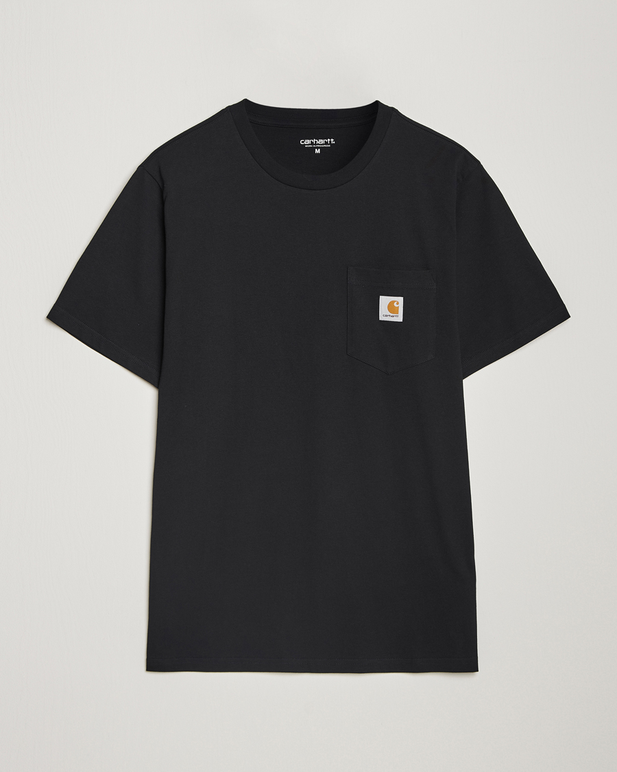Mies | T-paidat | Carhartt WIP | Pocket Cotton T-Shirt Black