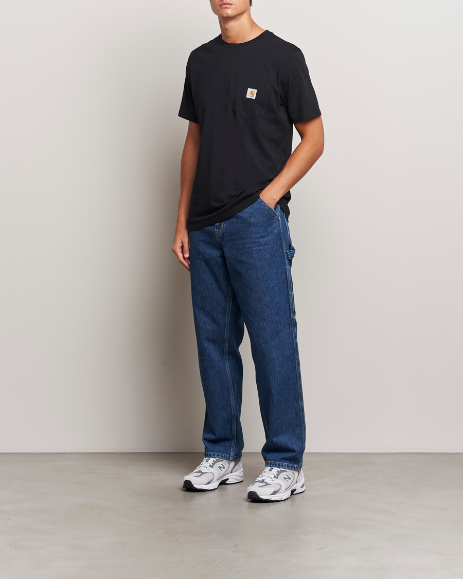 Mies | T-paidat | Carhartt WIP | Pocket Cotton T-Shirt Black