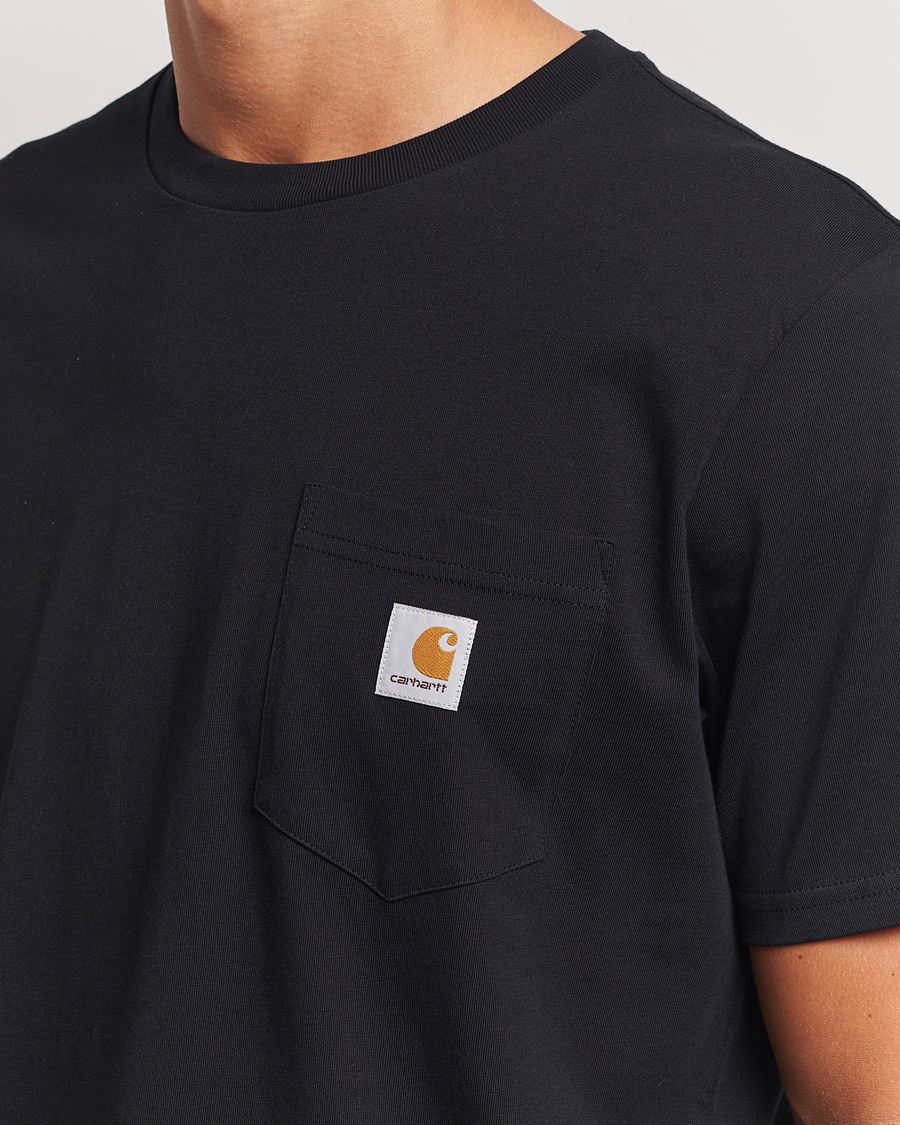 Mies | T-paidat | Carhartt WIP | Pocket Cotton T-Shirt Black