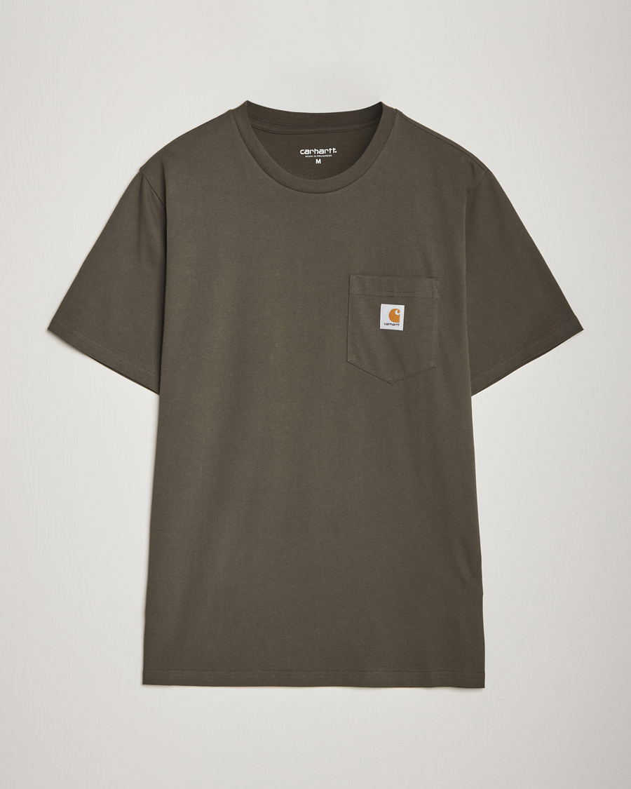 Mies | T-paidat | Carhartt WIP | Pocket Cotton T-Shirt Mirage