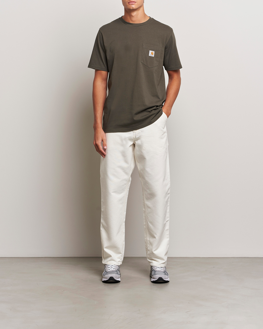 Mies | T-paidat | Carhartt WIP | Pocket Cotton T-Shirt Mirage