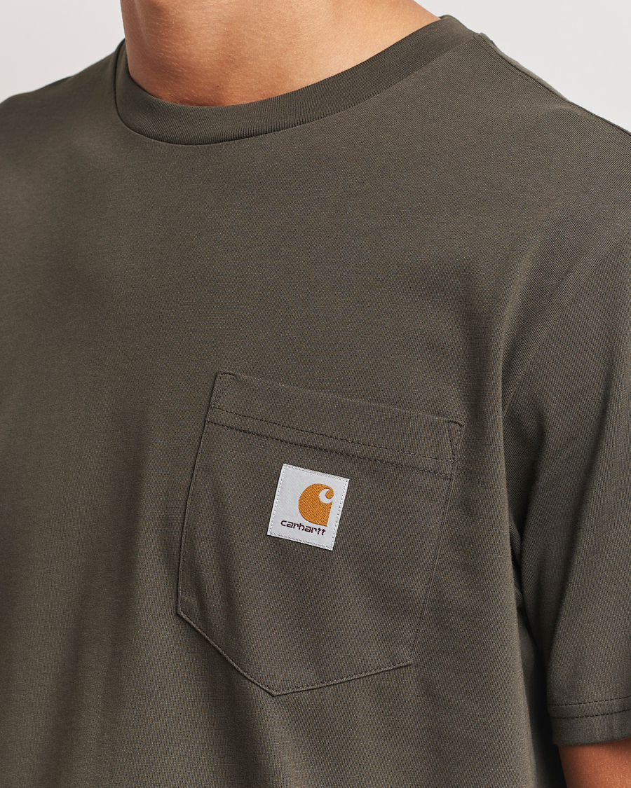 Mies | T-paidat | Carhartt WIP | Pocket Cotton T-Shirt Mirage
