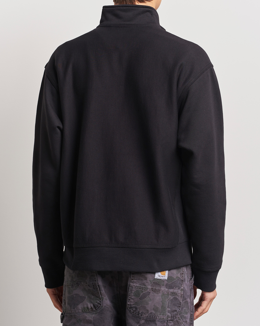 Mies | Puserot | Carhartt WIP | American Script Half Zip Sweatshirt Black