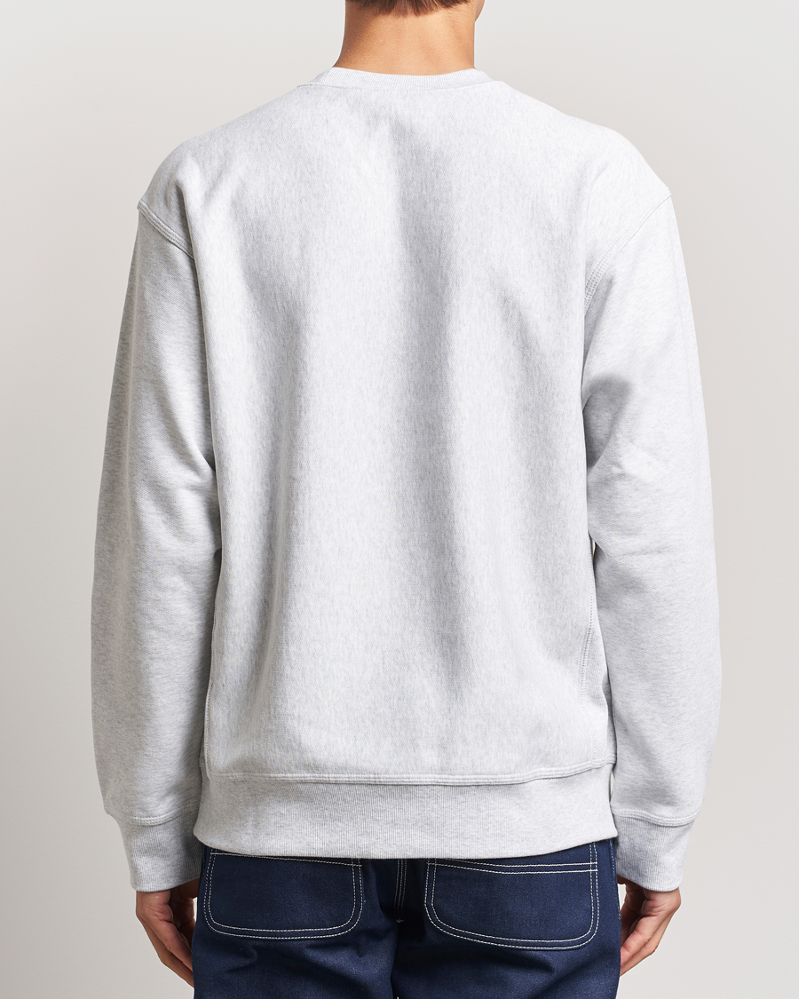 Mies | Puserot | Carhartt WIP | American Script Sweatshirt Ash Heather