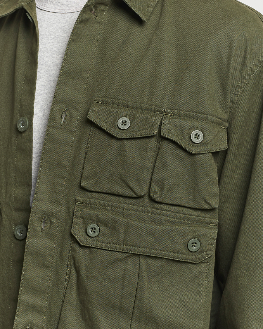 Mies | Kauluspaidat | Carhartt WIP | Tracker Cotton Twill Shirt Office Green