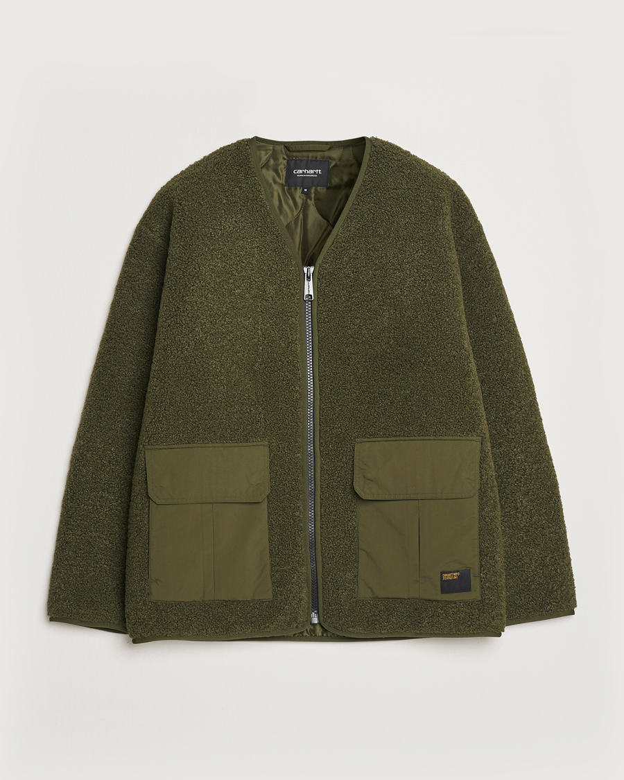 Mies | Puserot | Carhartt WIP | Devin Pile Liner Office Green