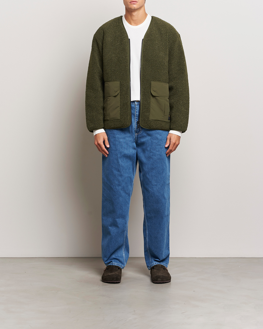 Mies | Puserot | Carhartt WIP | Devin Pile Liner Office Green