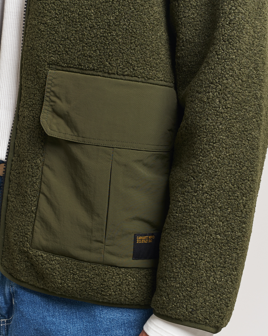 Mies | Puserot | Carhartt WIP | Devin Pile Liner Office Green