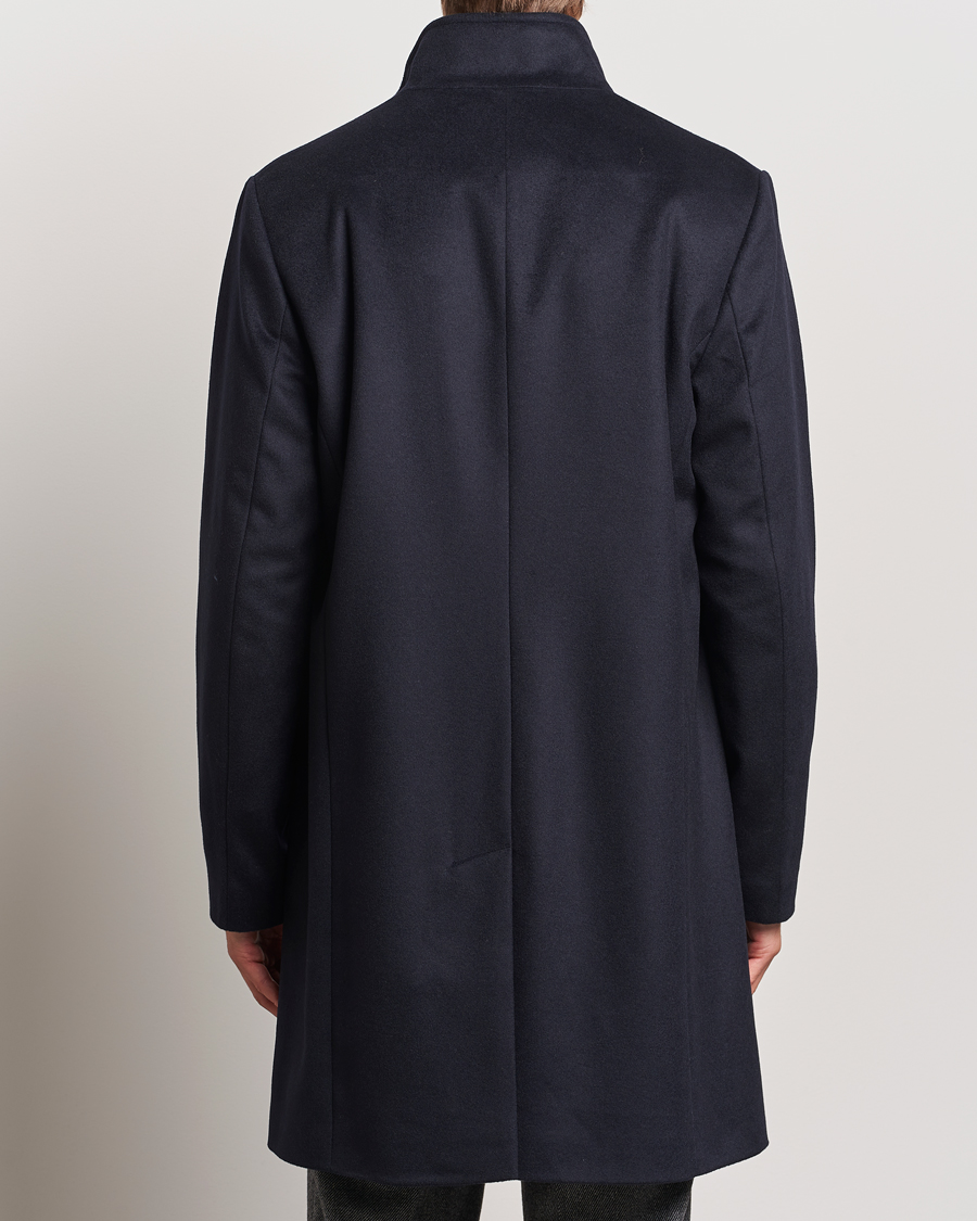 Mies | Takit | J.Lindeberg | Jesse Melton Cashmere Coat Navy