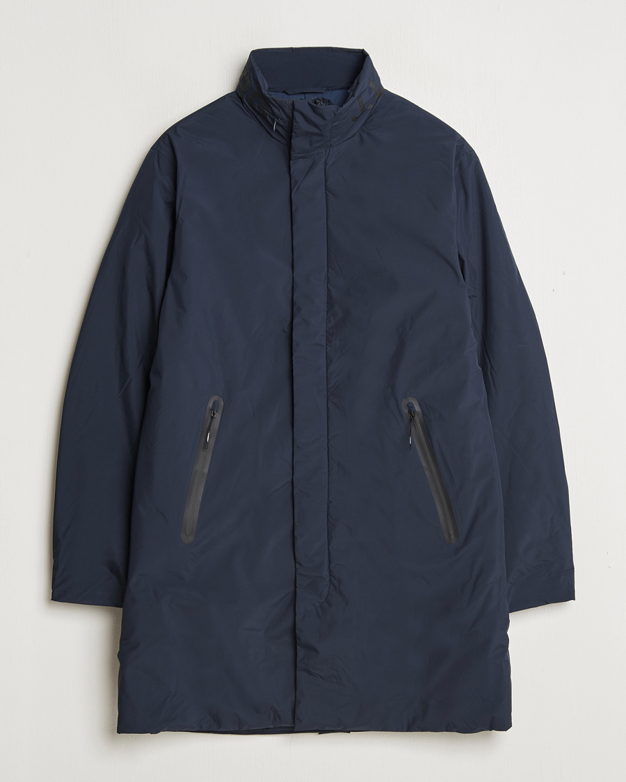 Mies | Takit | J.Lindeberg | Hollis Tech Coat Navy