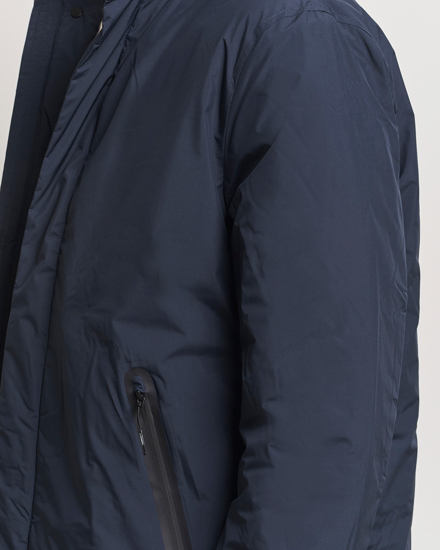 Mies | Takit | J.Lindeberg | Hollis Tech Coat Navy