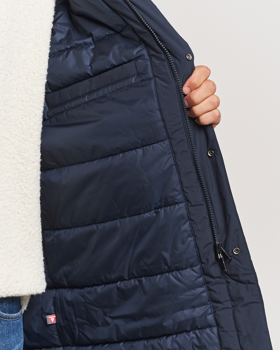 Mies | Takit | J.Lindeberg | Hollis Tech Coat Navy