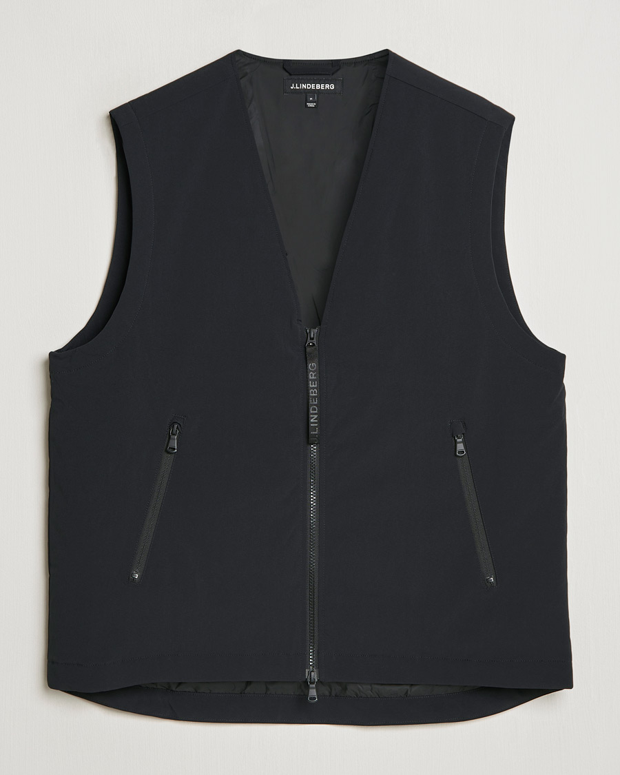 Mies | Takit | J.Lindeberg | Cain Primaloft Padded Vest Black