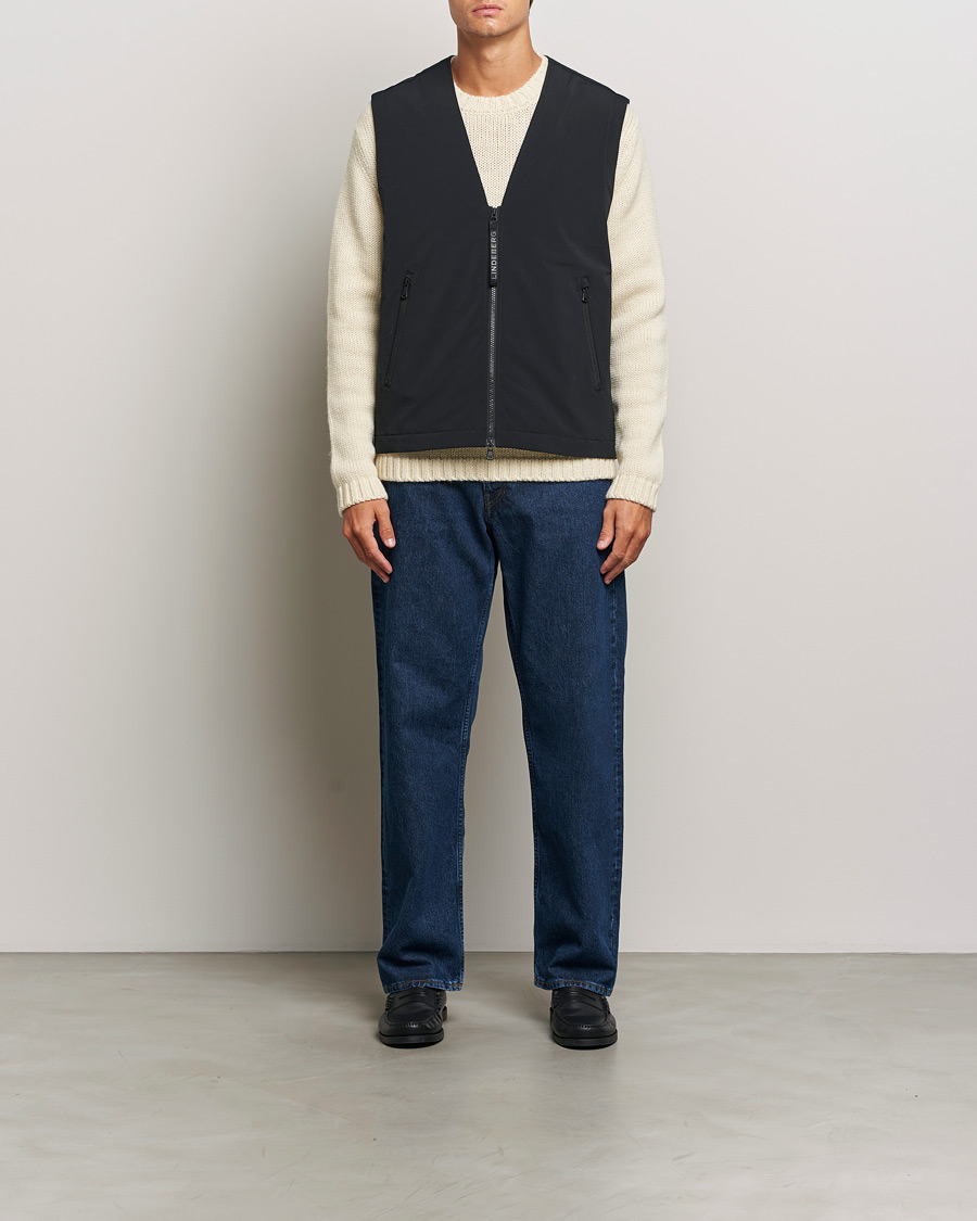 Mies | Takit | J.Lindeberg | Cain Primaloft Padded Vest Black