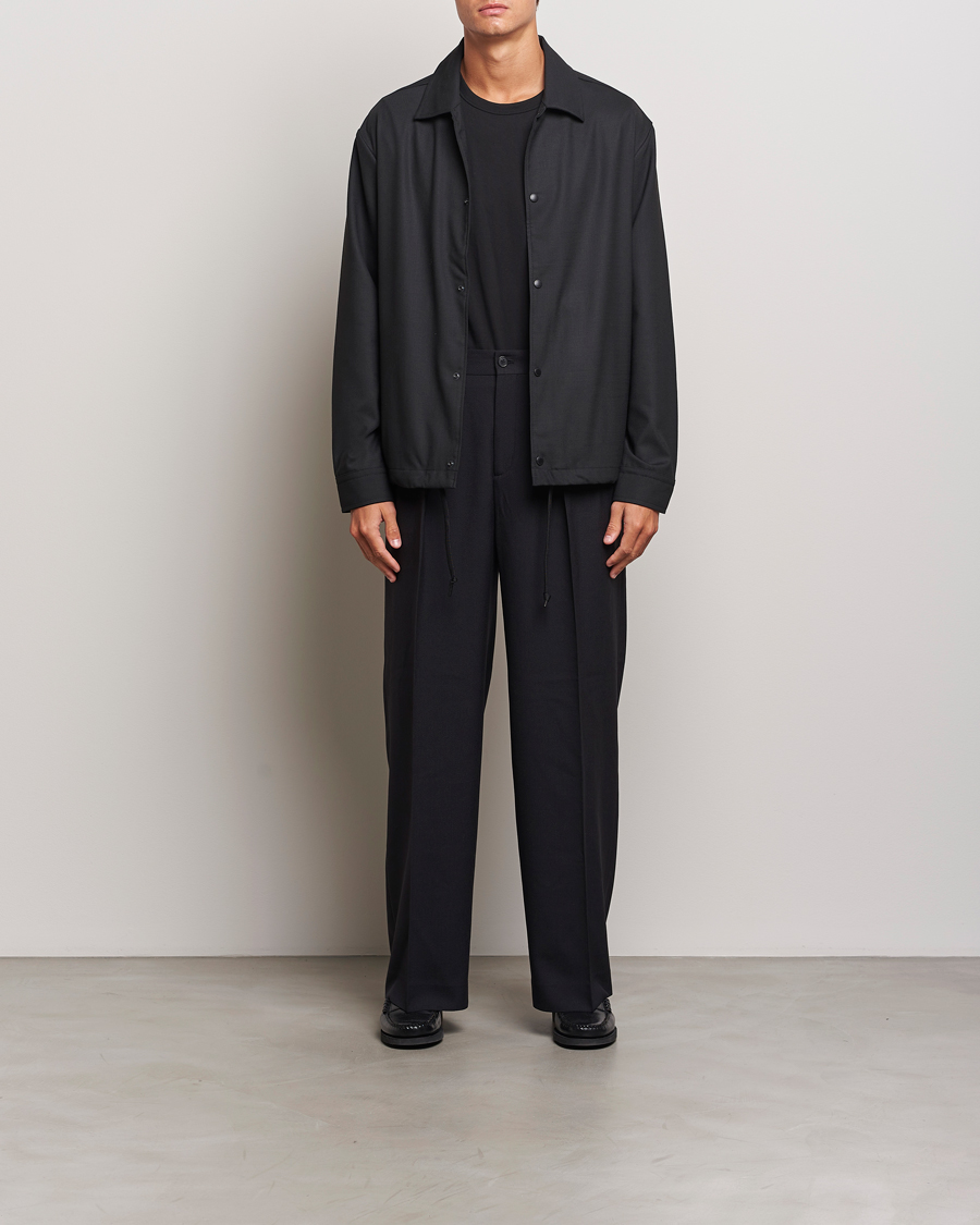 Mies | Kauluspaidat | J.Lindeberg | Celian Coach Overshirt Black