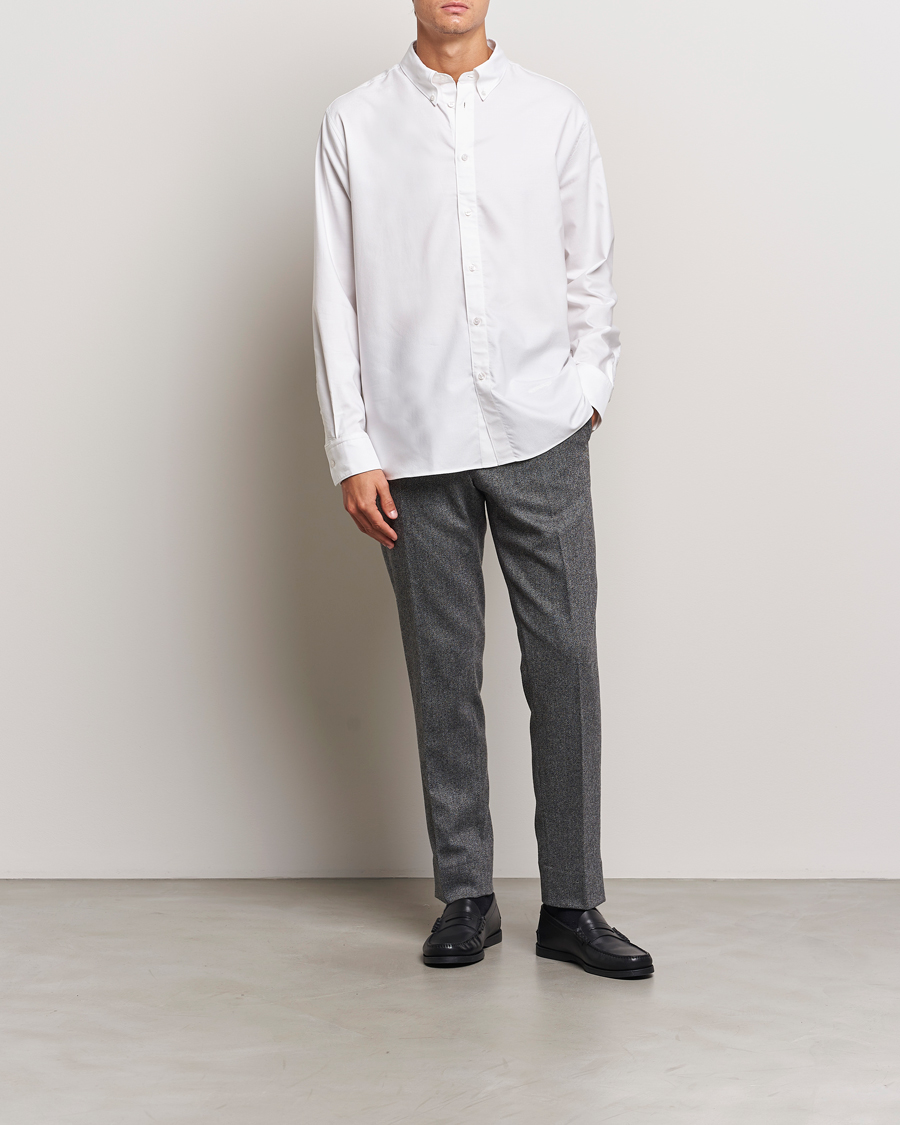 Mies | Housut | J.Lindeberg | Soren Twill Cash Flannel Pants Night Owl