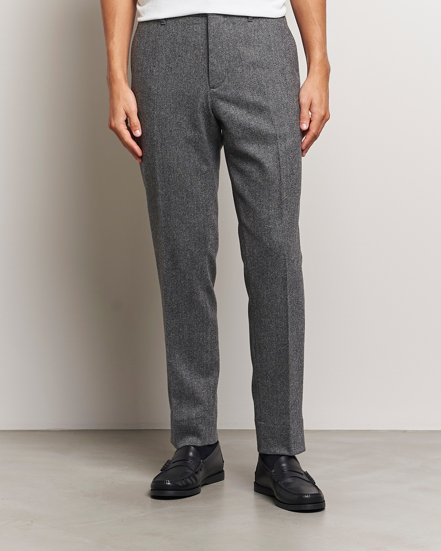 Mies | Housut | J.Lindeberg | Soren Twill Cash Flannel Pants Night Owl