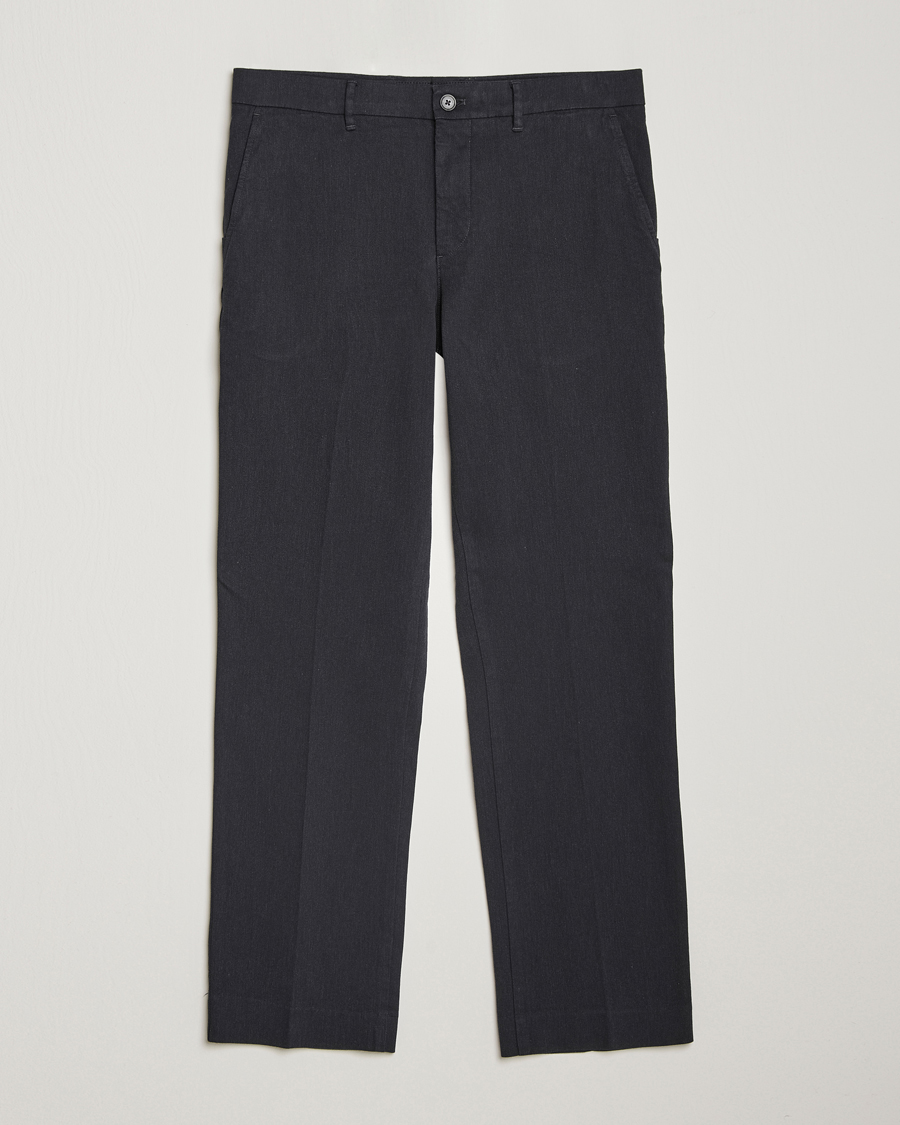 Mies | Housut | J.Lindeberg | Lois Flannel Twill Pants Dark Grey