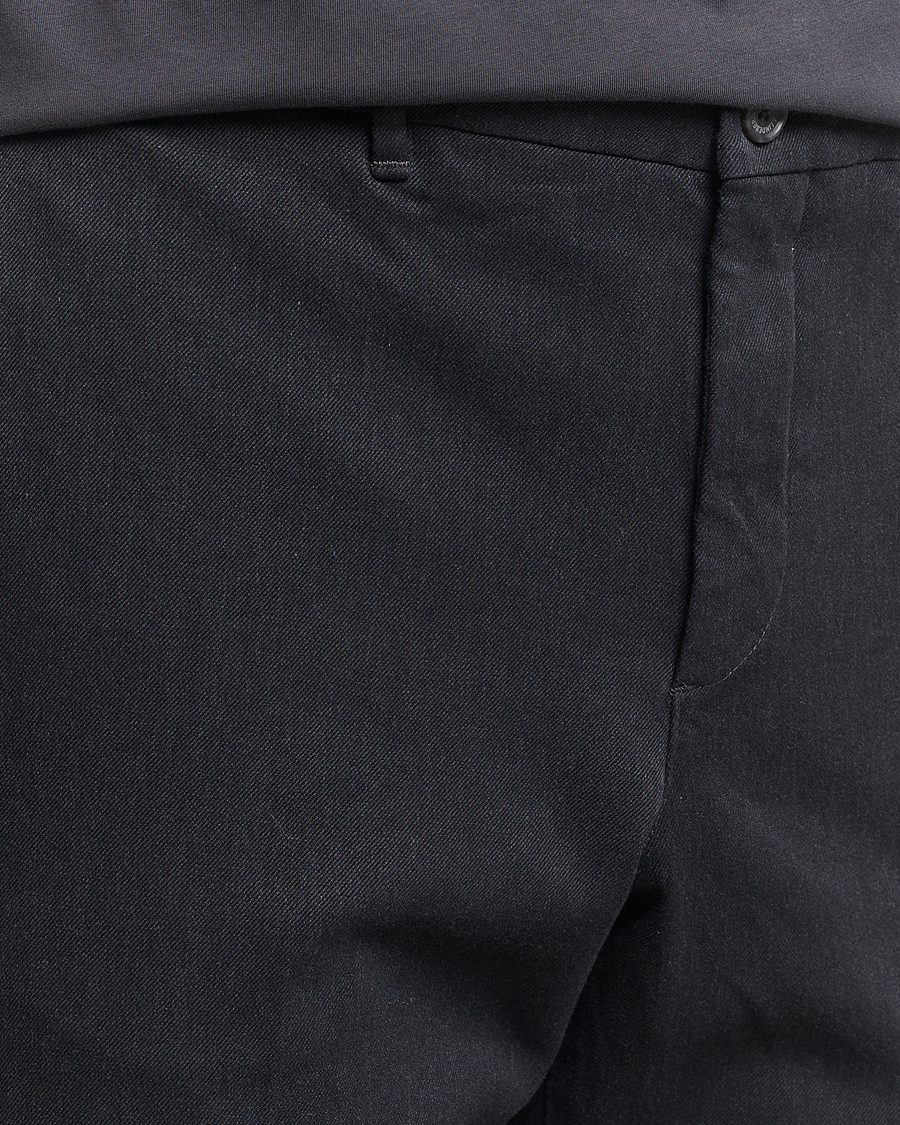 Mies | Housut | J.Lindeberg | Lois Flannel Twill Pants Dark Grey